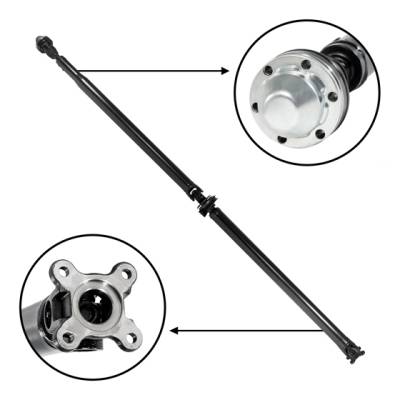 USA Standard Gear - USA Standard Gear ZDS105848 Rear Drive Shaft Assembly for Chevy/Pontiac AWD