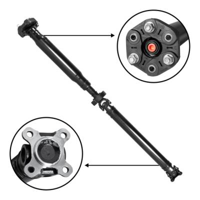USA Standard Gear - USA Standard Gear ZDS159451 Rear Drive Shaft Assembly for 04-06 BMW X3 3.0 AWD