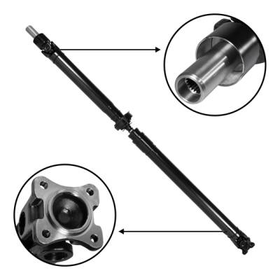 USA Standard Gear - USA Standard Gear ZDS159030 Rear Drive Shaft Assembly for 98-02 Subaru Forester