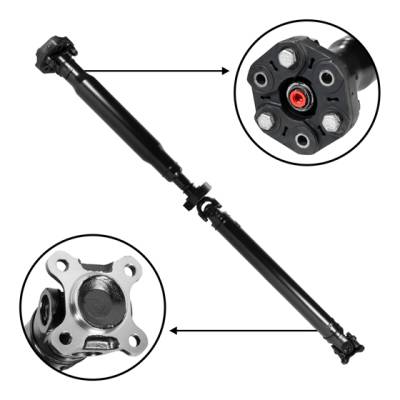 USA Standard Gear - USA Standard Gear ZDS159452 Rear Drive Shaft Assembly for 04-06 BMW X3 2.5