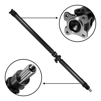 USA Standard Gear - USA Standard Gear ZDS150104 Rear Drive Shaft Assembly for 05-09 Subaru Legacy