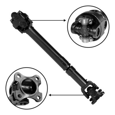 USA Standard Gear - USA Standard Gear ZDS9150 Front Drive Shaft Assembly for Dodge 3.9 4.7 5.9 4WD