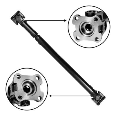 USA Standard Gear - USA Standard Gear ZDS9543 Front Drive Shaft Assembly for 97-02 Ford/Lincoln 5.4
