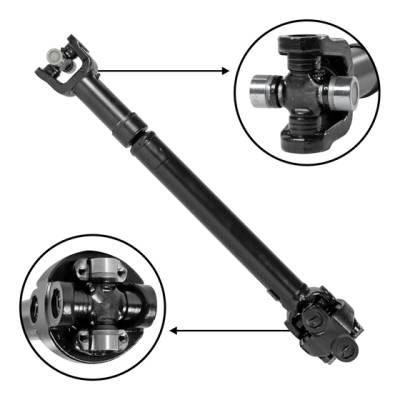 USA Standard Gear - USA Standard Gear ZDS9707 Front Drive Shaft Assembly for 97-99 Dakota/Durango