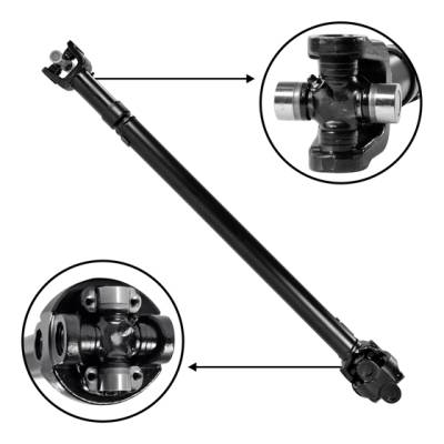 USA Standard Gear - USA Standard Gear ZDS9765 Front Drive Shaft Assembly for 97-06 Jeep Wrangler 4WD