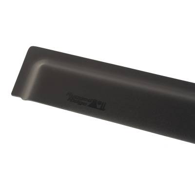 Rugged Ridge - Rugged Ridge 11349.16 Window Visors Matte Black 18-21 Jeep Wrangler JL 2DR