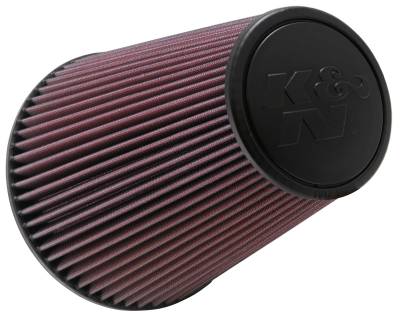 K&N - K&N RU-5046 Universal Clamp-On Air Filter