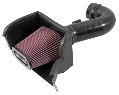 K&N - K&N 63-3090 Aircharger Performance Cold Air Intake Kit 15-16 Corvette Z06 6.2L