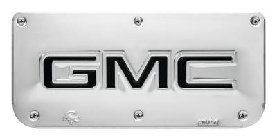 Gatorback - Gatorback Replacement 12" Mud Flap Plate Stainless GMC Logo GB768841