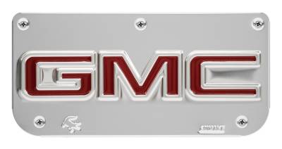 Gatorback - Gatorback Replacement 12" Mud Flap Plate Stainless GMC Logo GB768844
