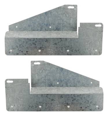 Gatorback - Gatorback 19" Rear Dually Mud Flap Brackets Silverado/Sierra HD GB755010