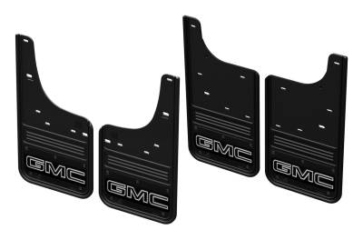 Gatorback - Gatorback GCR29K-GW2 12" Black Front/Rear Mud Flap Set Sierra 1500
