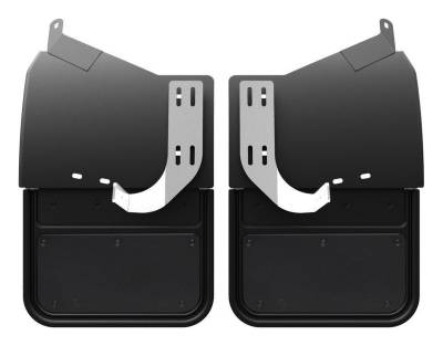 Gatorback - Gatorback GCAA768088 12" Black Front Mud Flaps for Ford Expedition