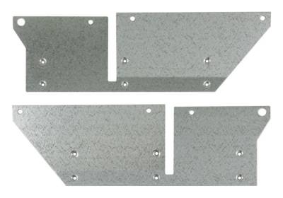 Gatorback - Gatorback 21" Rear Dually Mud Flap Brackets Silverado/Sierra HD GB755566