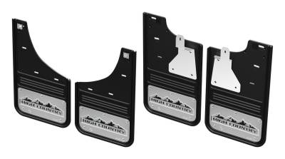 Gatorback - Gatorback GCR28K-HC 12" Black Front/Rear Mud Flap Set Silverado 1500