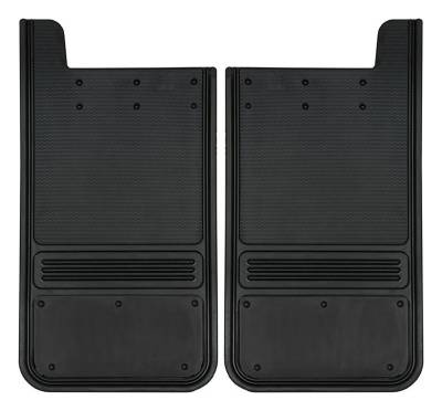 Gatorback - Gatorback 12"x23" Universal Black Mud Flaps No Plate GB1223BK