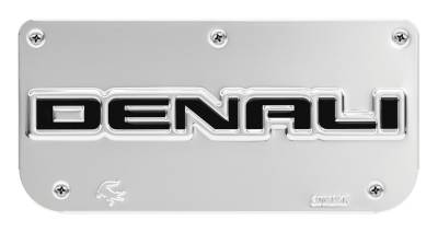 Gatorback - Gatorback Replacement 12" Mud Flap Plate Stainless Denali Logo GB755755