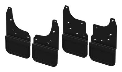 Gatorback - Gatorback GCN29K-BK 12" Black Front/Rear Mud Flap Set for Sierra 1500
