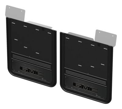 Gatorback - Gatorback 21" Rear Dually Black Mud Flaps GMC Sierra 3500 GCR204R-GMG2