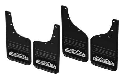 Gatorback - Gatorback GCR202K-HCW 12" Black Front/Rear Mud Flap Set Silverado HD