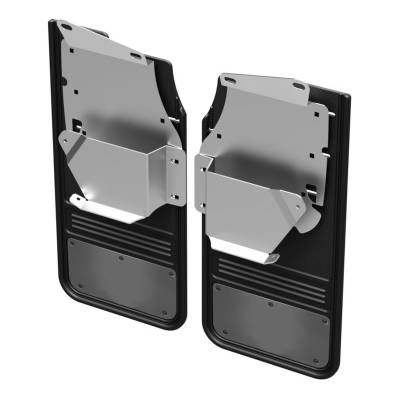 Gatorback - Gatorback 12" Black Rear Mud Flaps Ford Super Duty GCR48R-3