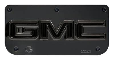 Gatorback - Gatorback Replacement 12" Mud Flap Plate Gunmetal GMC Logo GM768853
