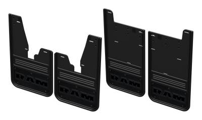 Gatorback - Gatorback 12" Black Front/Rear Mud Flap Set for RAM 2500/3500 GCR36K-RTA