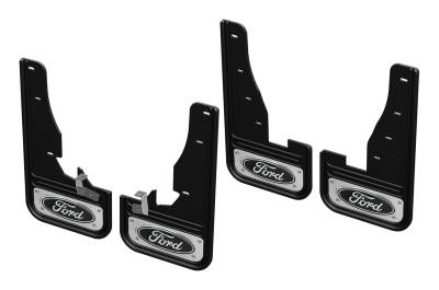 Gatorback - Gatorback GCR402K-2 12" Black Front/Rear Mud Flap Set for Ford Explorer