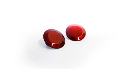 Gatorback - Gatorback PL002-CR-2 Color Match Front Fender Plugs 2 Pack Cajun/Cherry Red