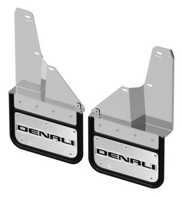 Gatorback - Gatorback 12" Black Front Mud Flaps GMC Sierra HD GCS200F-D
