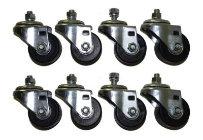 Merrick Machine - Merrick Machine M998134 Auto Dolly Heavy Duty Caster Upgrade-Set Of 8