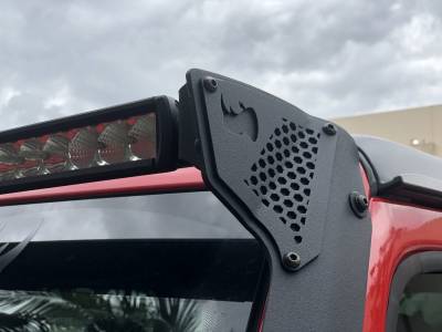 Go Rhino - Go Rhino 730500T XE Windshield Light Mount