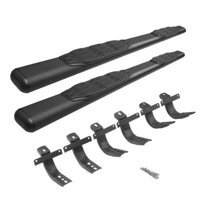 Go Rhino - Go Rhino 105412973T 5" 1000 Series Side Steps w/Mounting Brackets Kit