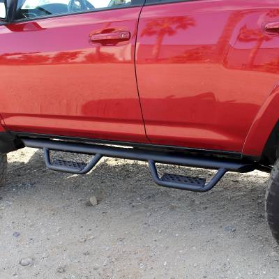 Go Rhino - Go Rhino D224425T Step Nerf Bar Kit for 14-24 Toyota 4Runner