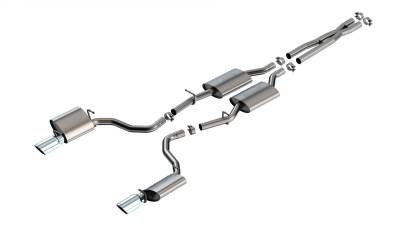 Borla - Borla Exhaust 140917 S-Type Cat-Back Exhaust System for 19-23 Charger GT 3.6L