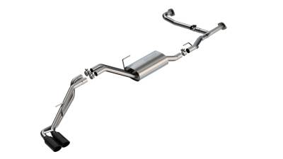 Borla - Borla 140919BC S-Type Cat-Back Exhaust Truck Side Exit for 22-26 Frontier 3.8L