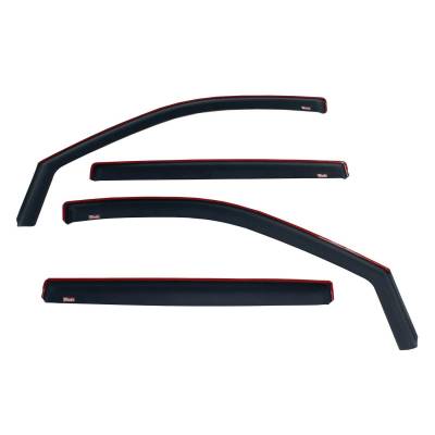 Westin - Westin 72-39929 Matte In-Channel Wind Deflector 4pc 19-20 Silv/Sierra 1500 Crew
