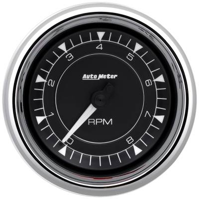 AutoMeter - AutoMeter 9797 In-Dash Chrono Tachometer 8000RPM 3-3/8"