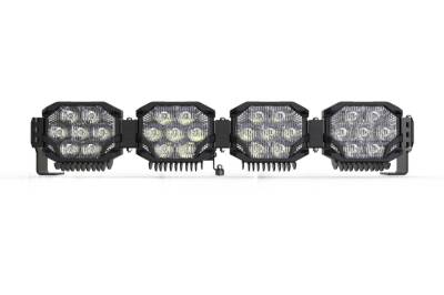 Morimoto - Morimoto BAR-3ROW-004 29" 4-Pod HXB Triple Row BangerBar LED Light Bar White