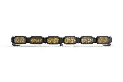 Morimoto - Morimoto BAR-1ROW-008 24" 6-Pod NCS Single Row BangerBar LED Light Bar Yellow