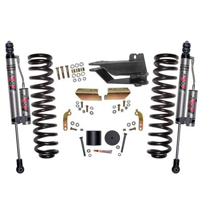 Skyjacker - Skyjacker F1725VBK-X 2.5" Front Leveling Kit w/ADX Shocks for 17-23 F250/F350