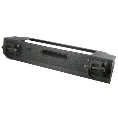 Rugged Ridge - Rugged Ridge 11540.40 XHD Bumper Front Winch Mount 76-06 Jeep CJ/YJ/TJ