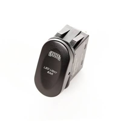 Rugged Ridge - Rugged Ridge 17235.10 Rocker Switch 2 Position Light Bar Lights Amber