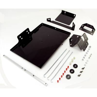 Rugged Ridge - Rugged Ridge 11214.5 Dual Battery Tray 76-90 Jeep CJ/Wrangler YJ