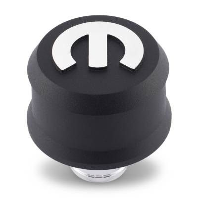 Proform - Proform 440-440 Slant-Edge Aluminum Breather Cap Black Crinkle Raised