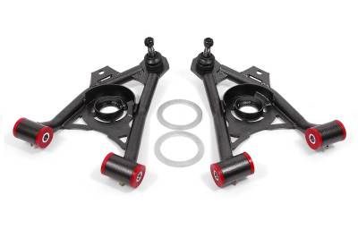 BMR Suspension - BMR Suspension AA043H A-Arms Lower Spring Pocket Non-Adj Poly Tall Ball Joint