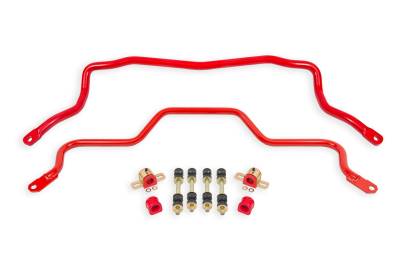 BMR Suspension - BMR Suspension SB027R Sway Bar Kit w/Bushings Front SB002 & Rear SB003