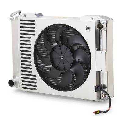 Proform - Proform 69590-21 Slim-Fit Radiator System Ford Style 21" Core Manual Trans