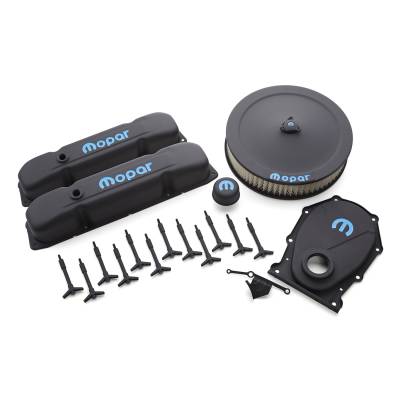 Proform - Proform 440-812 Mopar Dress-Up Kit Black Crinkle for 58-79 BB Chevy V8 Engines
