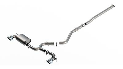 Borla - Borla Exhaust 140926 ATAK Cat-Back Exhaust System for 22-26 Elantra N 2.0L